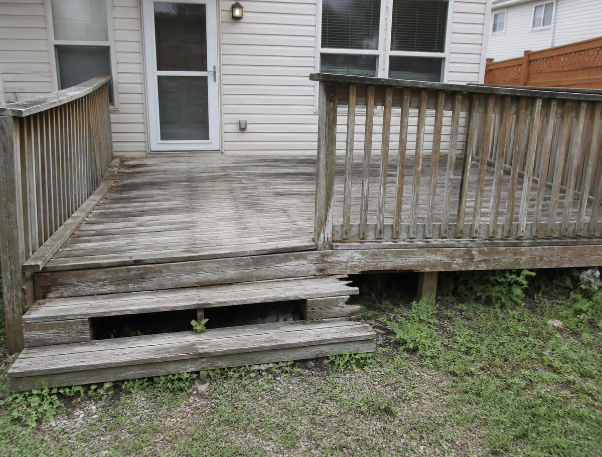Deck rebuild before