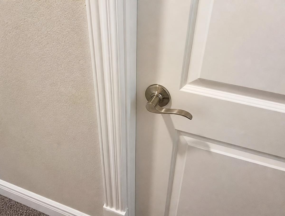 Door hardware & trim carpentry
